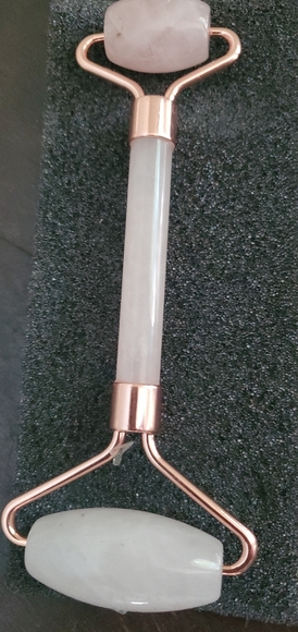 ππ HPππRose Quartz Lymphatic drainage Face Roller - Picture 2 of 7